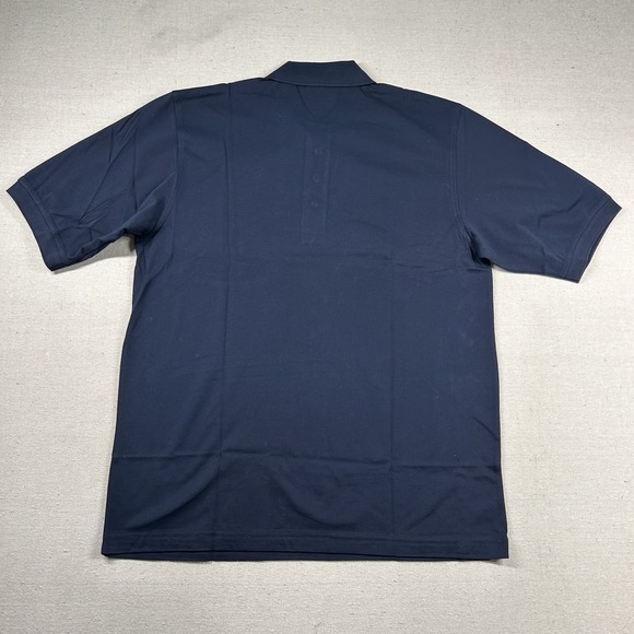 Vintage Slazenger Shirt Mens L Golf Polo Sports Illustrated Navy Blue Y2K Preppy - Picture 4 of 10